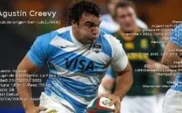 Agustin Creevy nuevo capitan de Los Pumas
