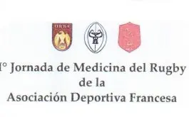 1a jornada de medicina del rugby en Deportiva Francesa