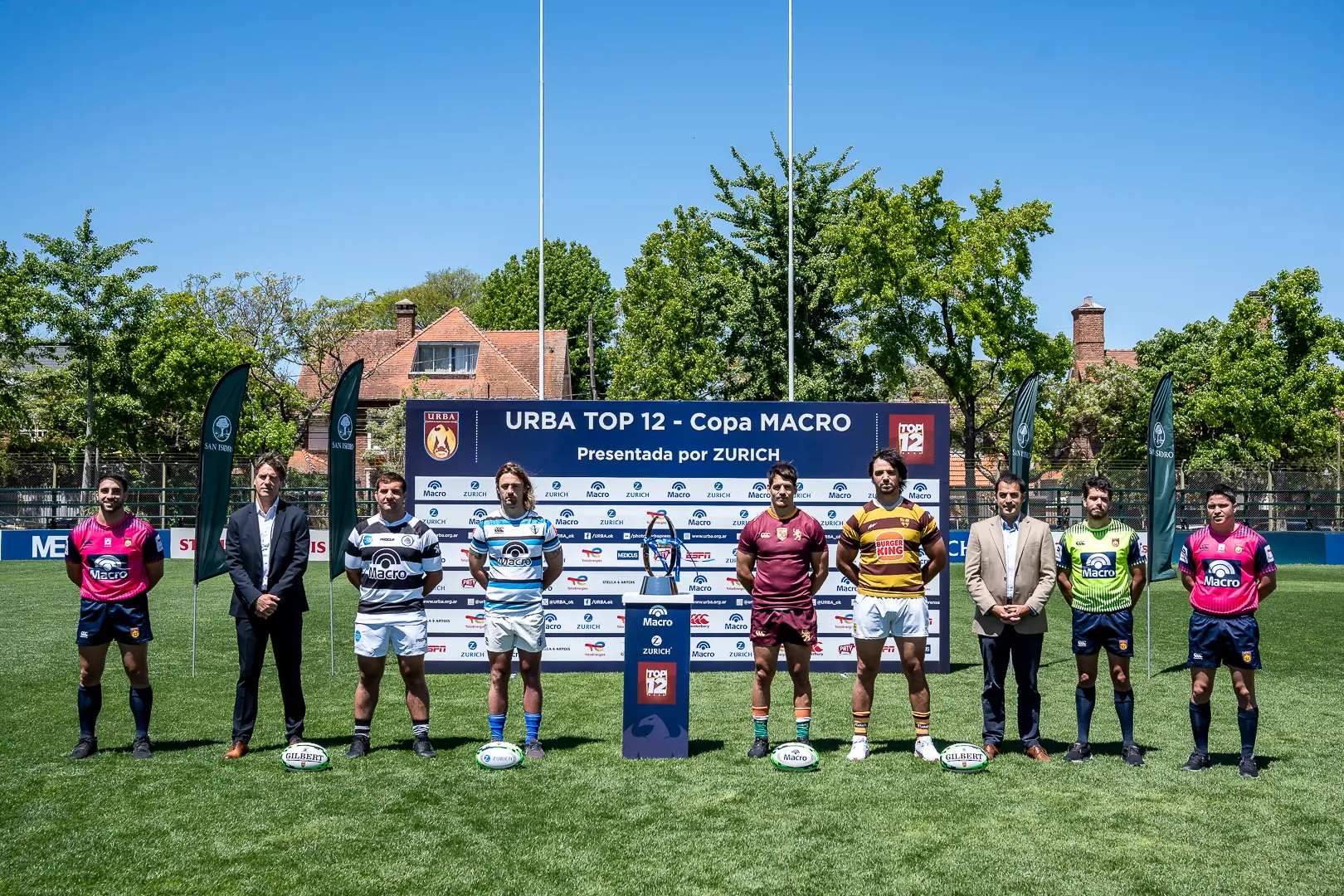 Lanzamiento de las Finales del URBA Top 12 Copa Macro presentada por Zurich