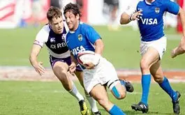 Los Pumas 7s ya estan en Hong Kong