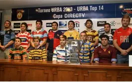 Lanzamiento del URBA Top 14 Copa DIRECTV