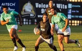 Los Pumas ya estan en Johannesburgo