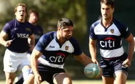 Amistoso de Las Aguilas ante los Jaguares