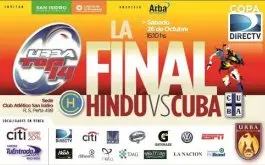 Resultados, horarios y Sedes de todas las finales