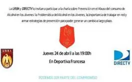 Charla sobre prevencion en el abuso del consumo del alcohol en los jovenes