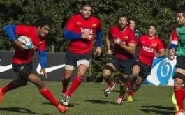 Plantel de Los Pumas para el partido ante FC Grenoble