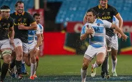Ajustada derrota de Los Pumas ante Sudafrica