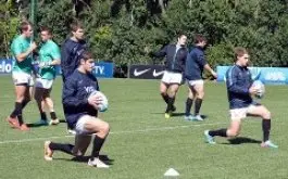 Los Pumas 7s entrenaron y viajan a Kenia