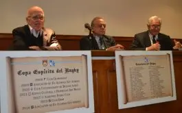 Copa al espiritu y nuevo caballero del rugby