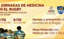 Segunda jornada de medicina en el rugby