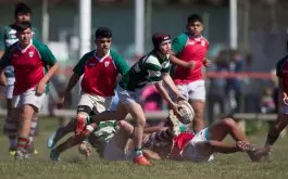 Cobertura fotografica del rugby juvenil