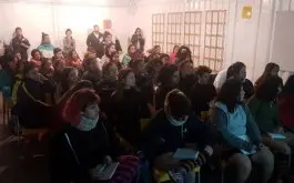 Tercera clinica de rugby femenino en La Plata