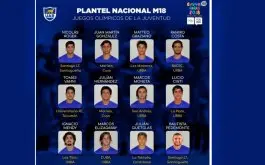 Plantel para los Juegos Olimpicos de la Juventud