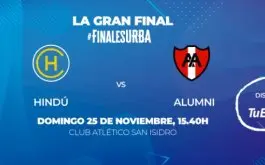 CAMBIO DE HORARIO para la final del URBA TOP 12 Copa DIRECTV presentada por Zurich