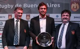 Distincion de la URBA a Juan Martin Hernandez