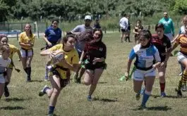 Tag Rugby femenino en San Jose