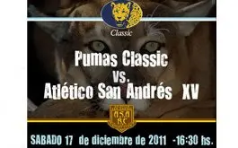 Amistoso de Pumas Classics en Atletico San Andres