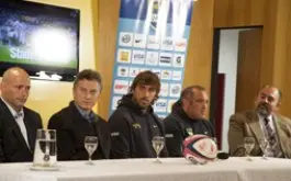 Presentacion de Los Pumas vs. Stade Francais por la Copa Buenos Aires Ciudad
