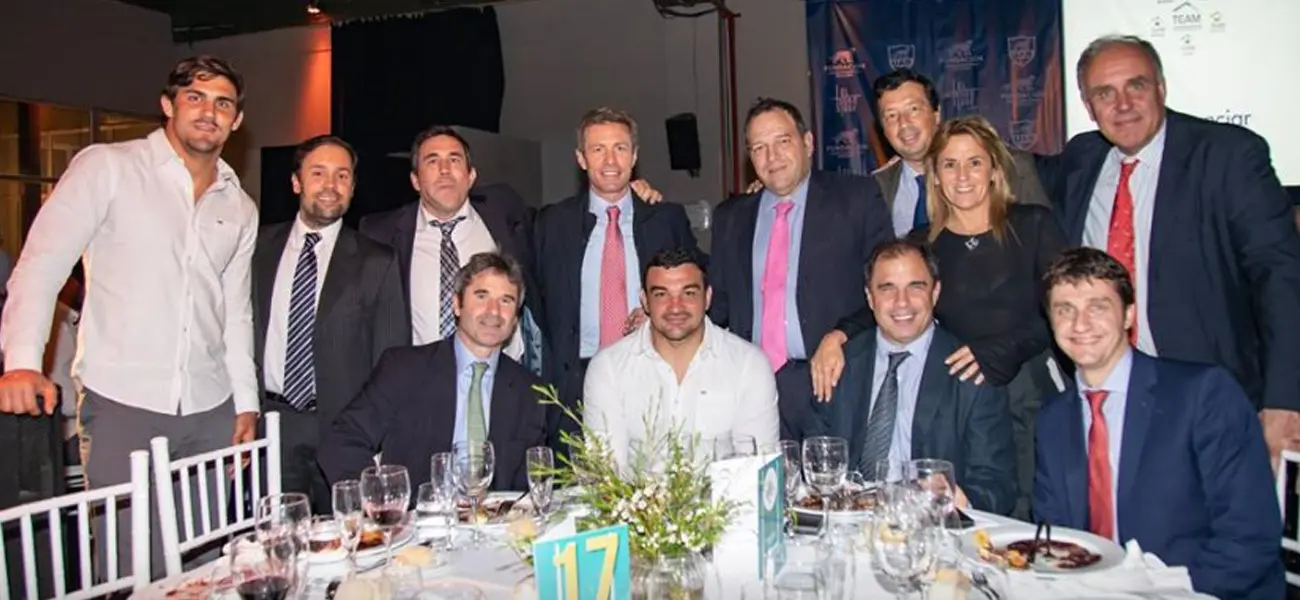 Despedida de Los Pumas en la Cena Anual a beneficio de la FUAR