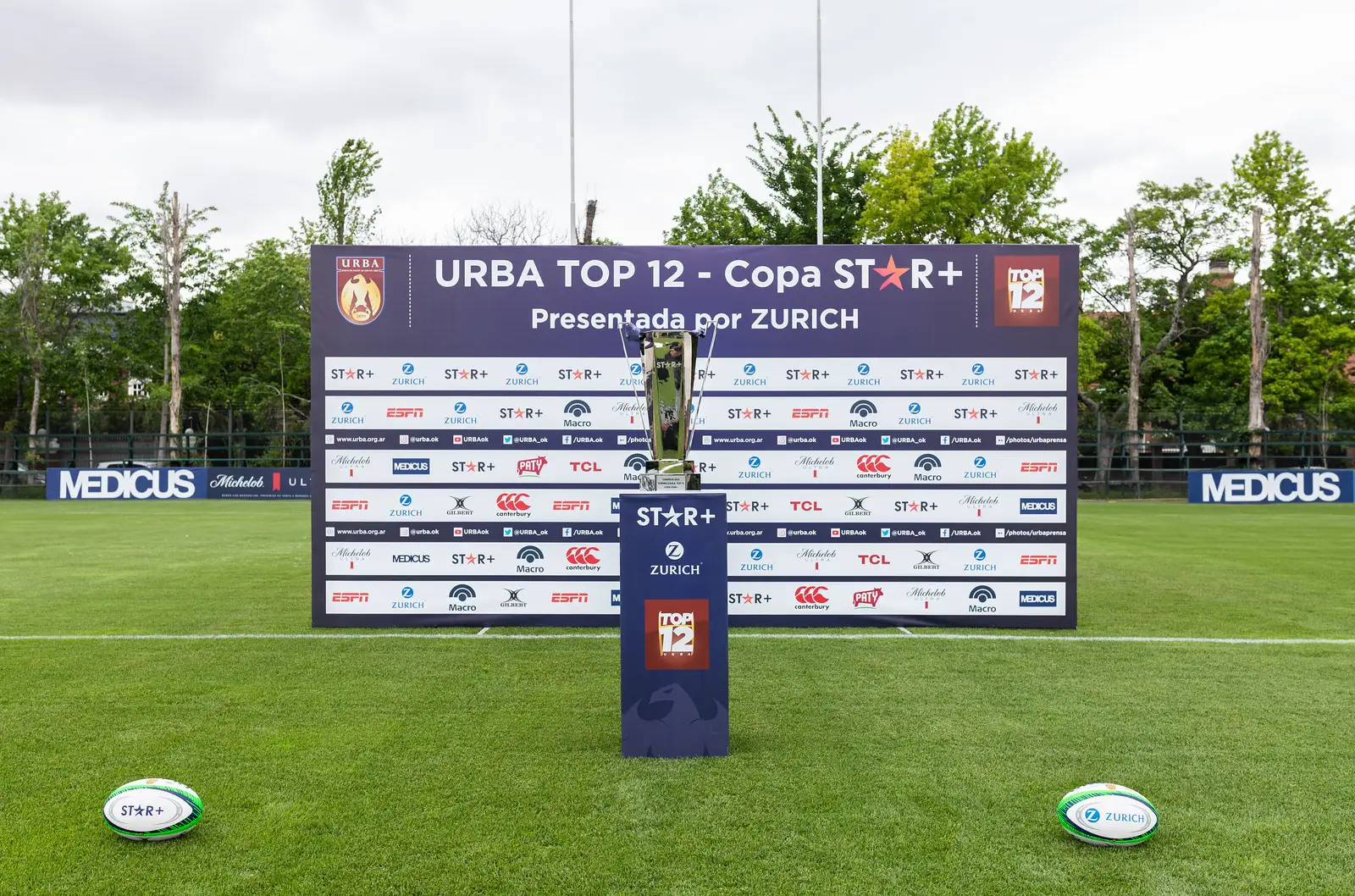 Lanzamiento Finales del URBA Top 12 Copa STAR+ presentada por Zurich