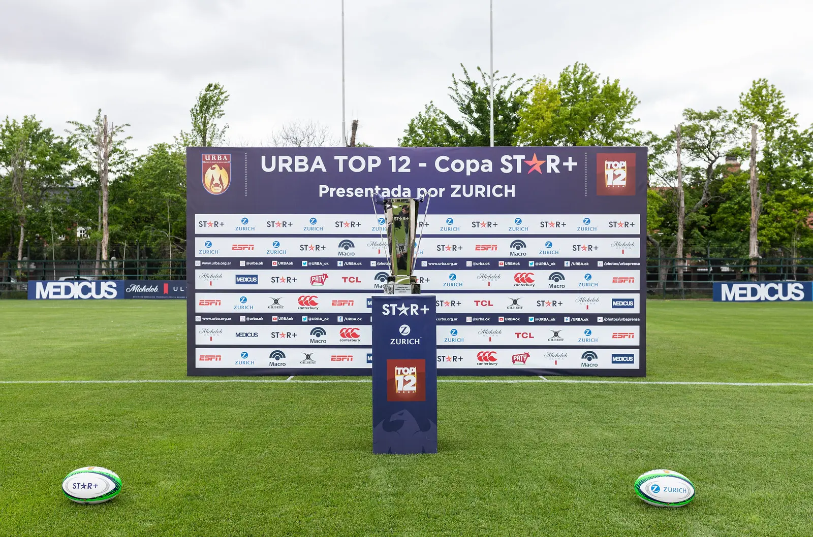 Lanzamiento Finales del URBA Top 12 Copa STAR+ presentada por Zurich