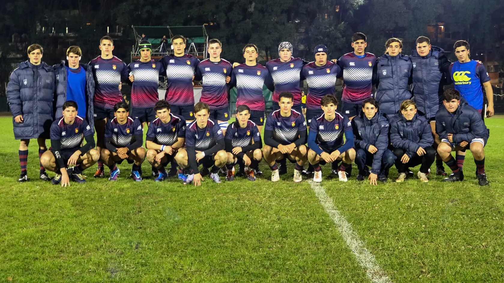 Plantel del Seleccionado de Buenos Aires M17 para el debut en el Torneo Argentino Juvenil de la categoría