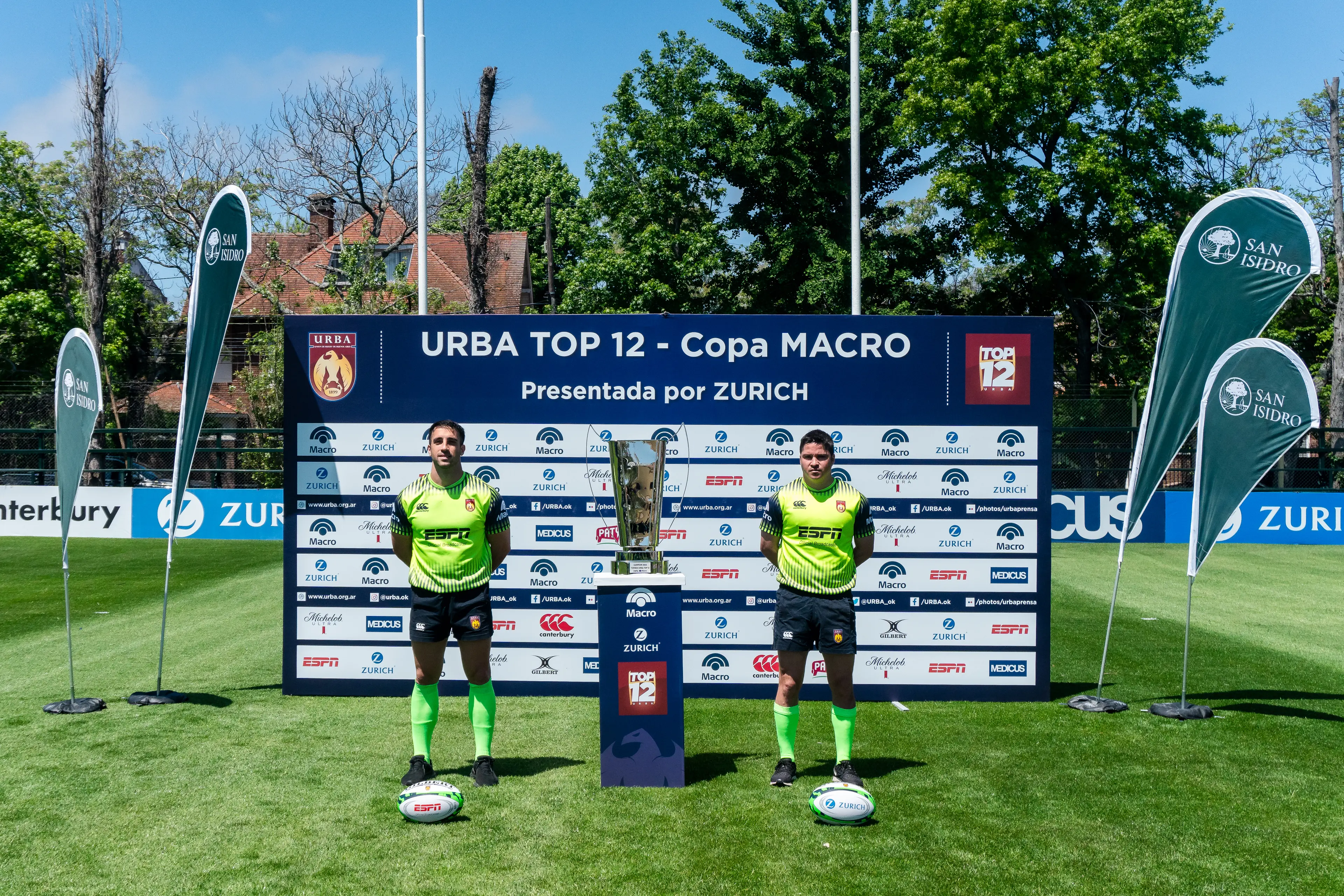 Arbitros para la final del URBA Top 12 COPA MACRO presentada por Zurich