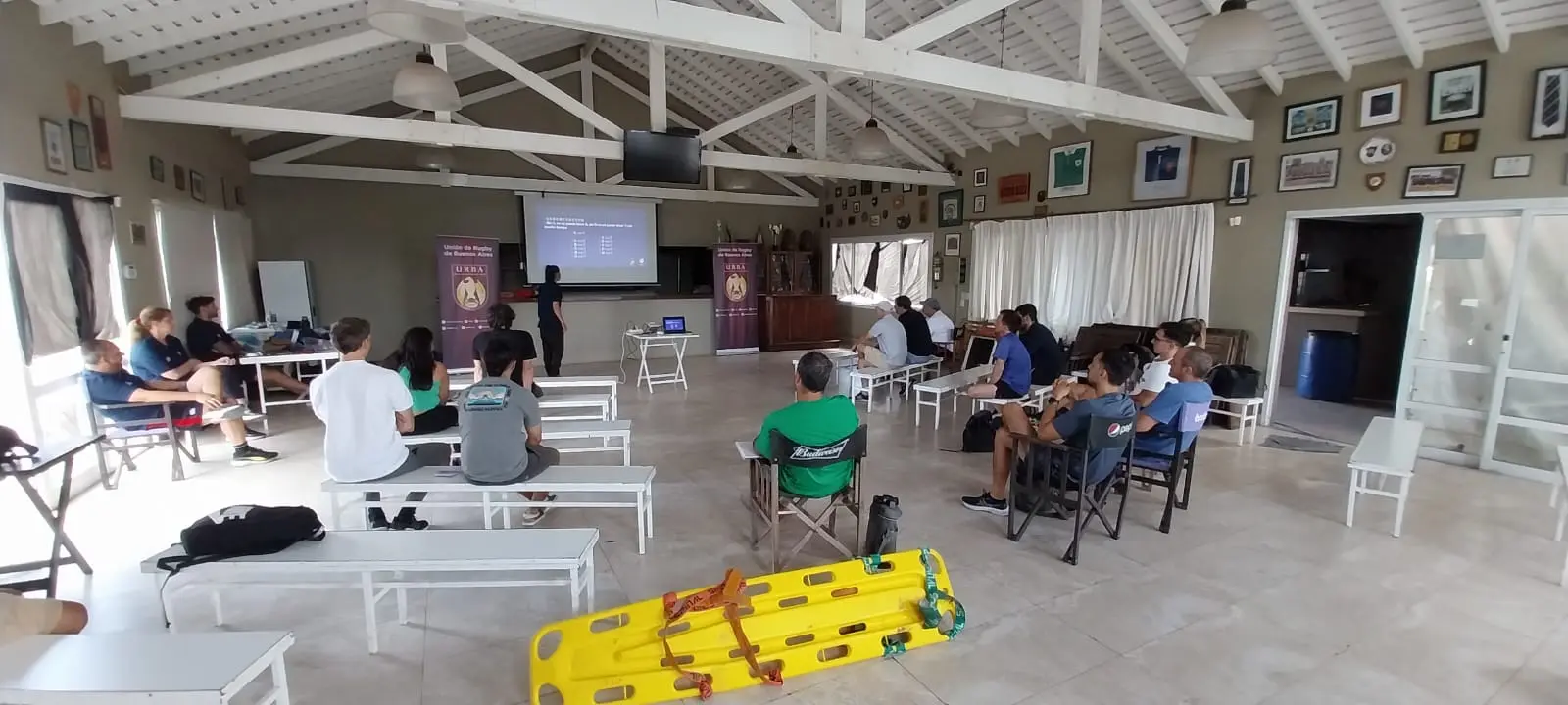 Curso de Primeros Auxilios en el rugby en los clubes Buenos Aires C.R.C. y SAN LUIS