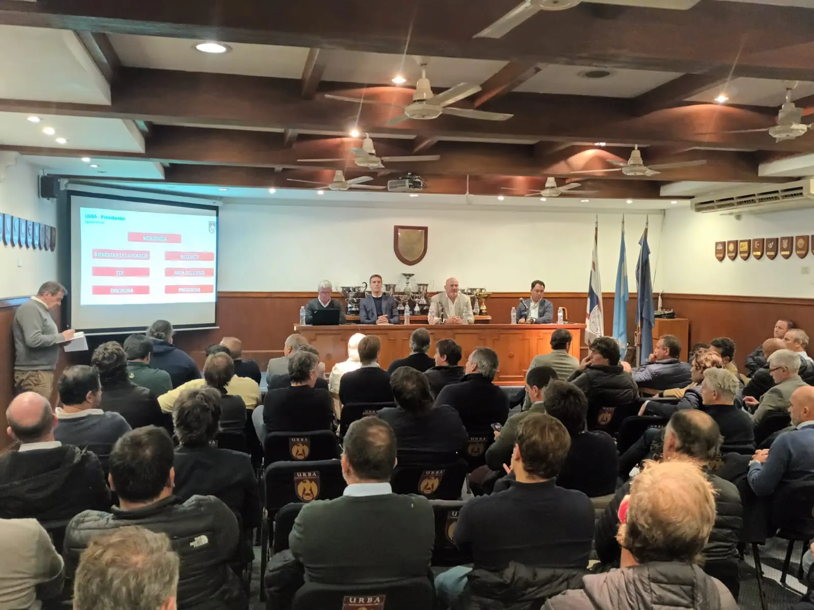 Tuvo lugar una nueva reunión de Presidentes de Clubes de la URBA