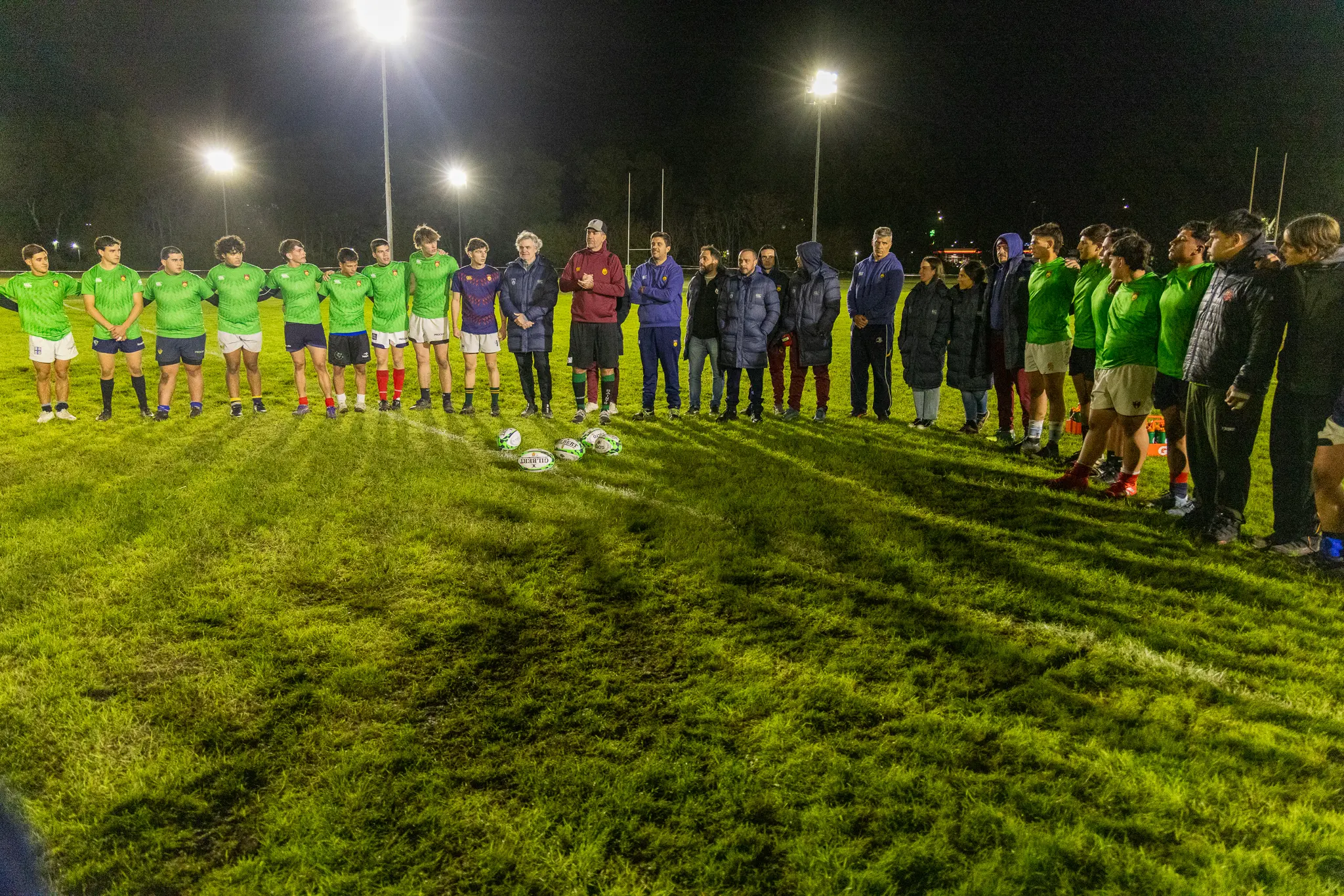 Encuentros amistosos de los seleccionados URBA M17 y M16 Desarrollo en La Plata RC