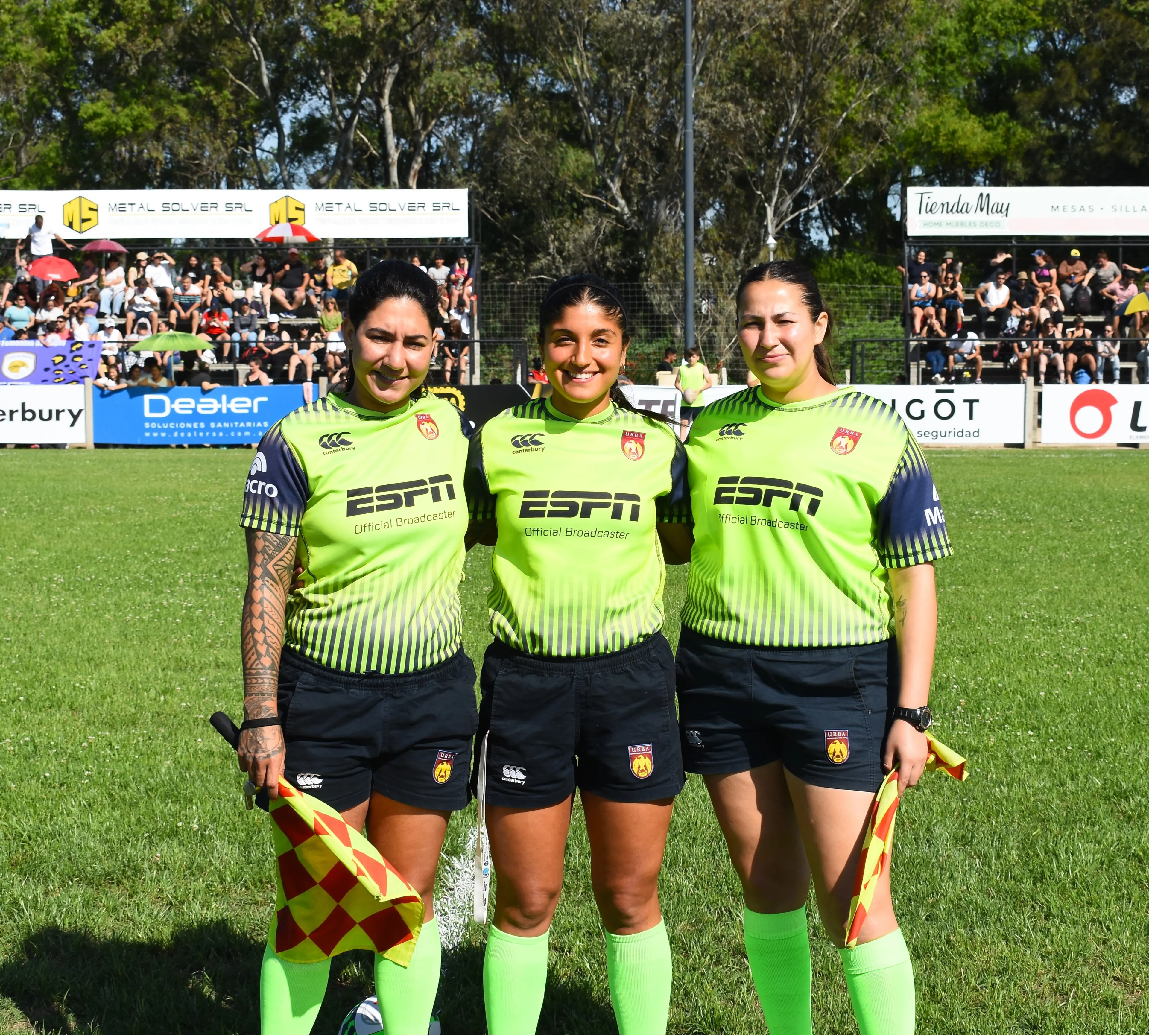 Árbitros para los partidos de Rugby Juvenil, Femenino, Universitario y Formativo de la URBA