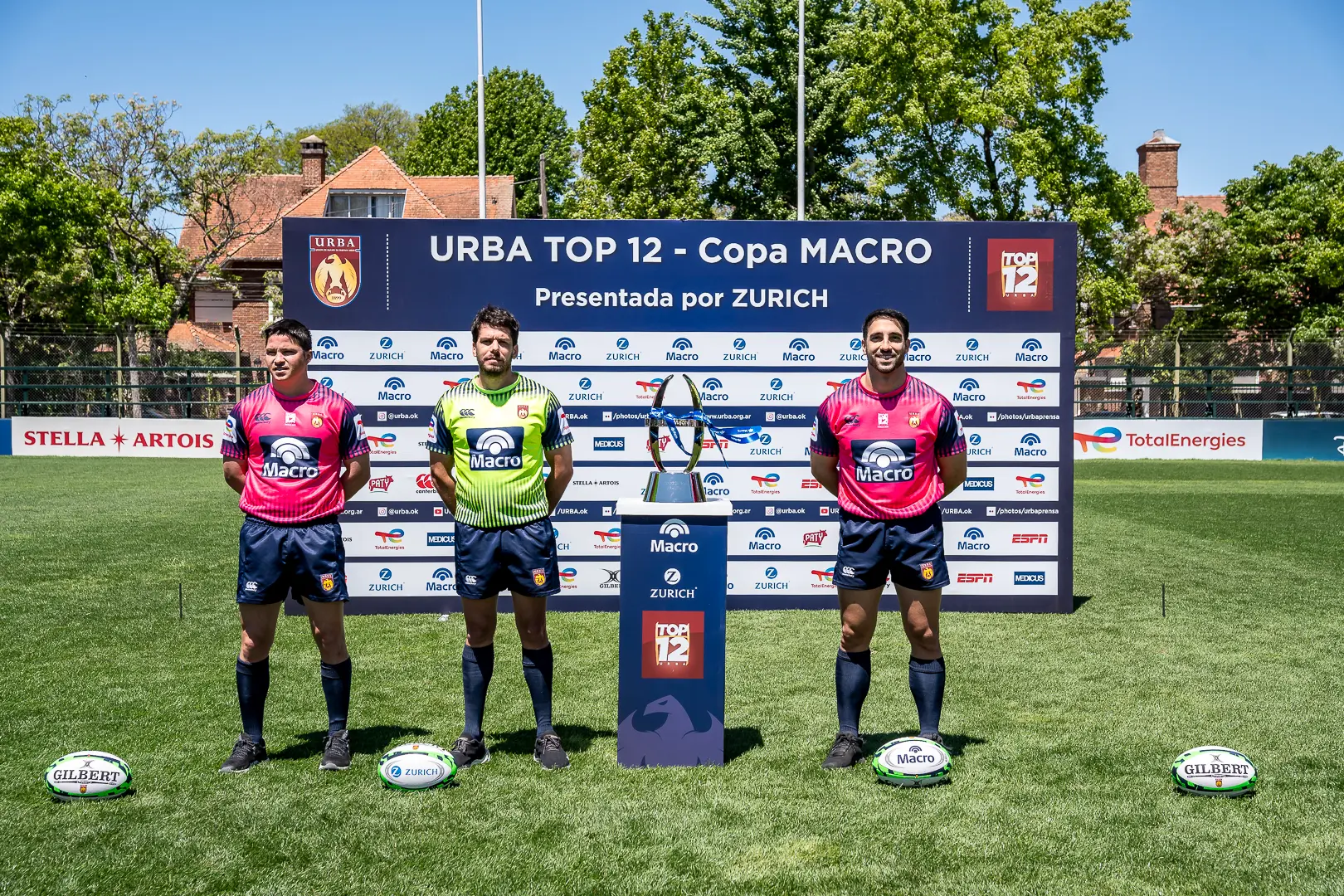 Árbitros para la final del URBA Top 12 Copa Macro presentada por Zurich