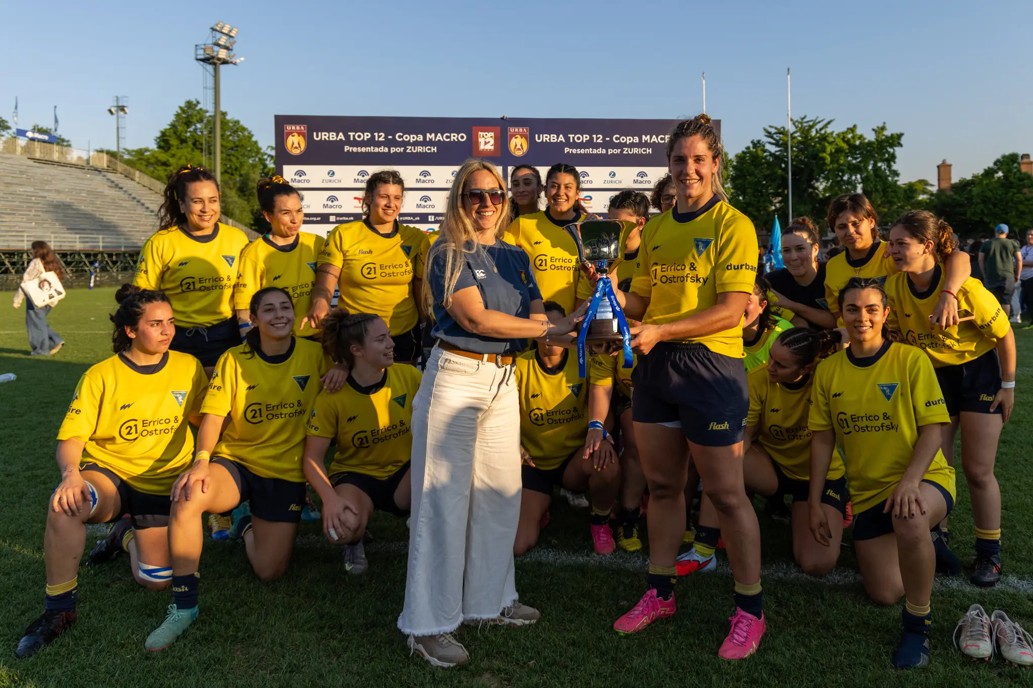 La Plata RC Derrotó a Ciudad de Bs. As. y se quedó con el Top 7 de Rugby Femenino de la URBA