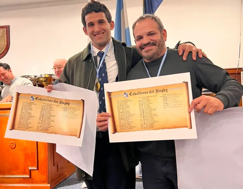 Se entregaron los premios de los Veteran Rugbiers al “Caballero del Rugby” y "Copa Espíritu del Rugby"