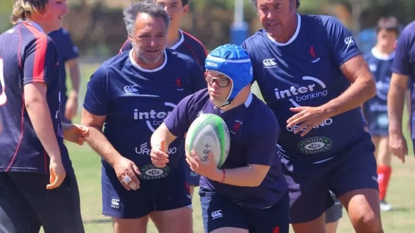 Encuentro de clubes de Rugby Inclusivo de la URBA en BIEI