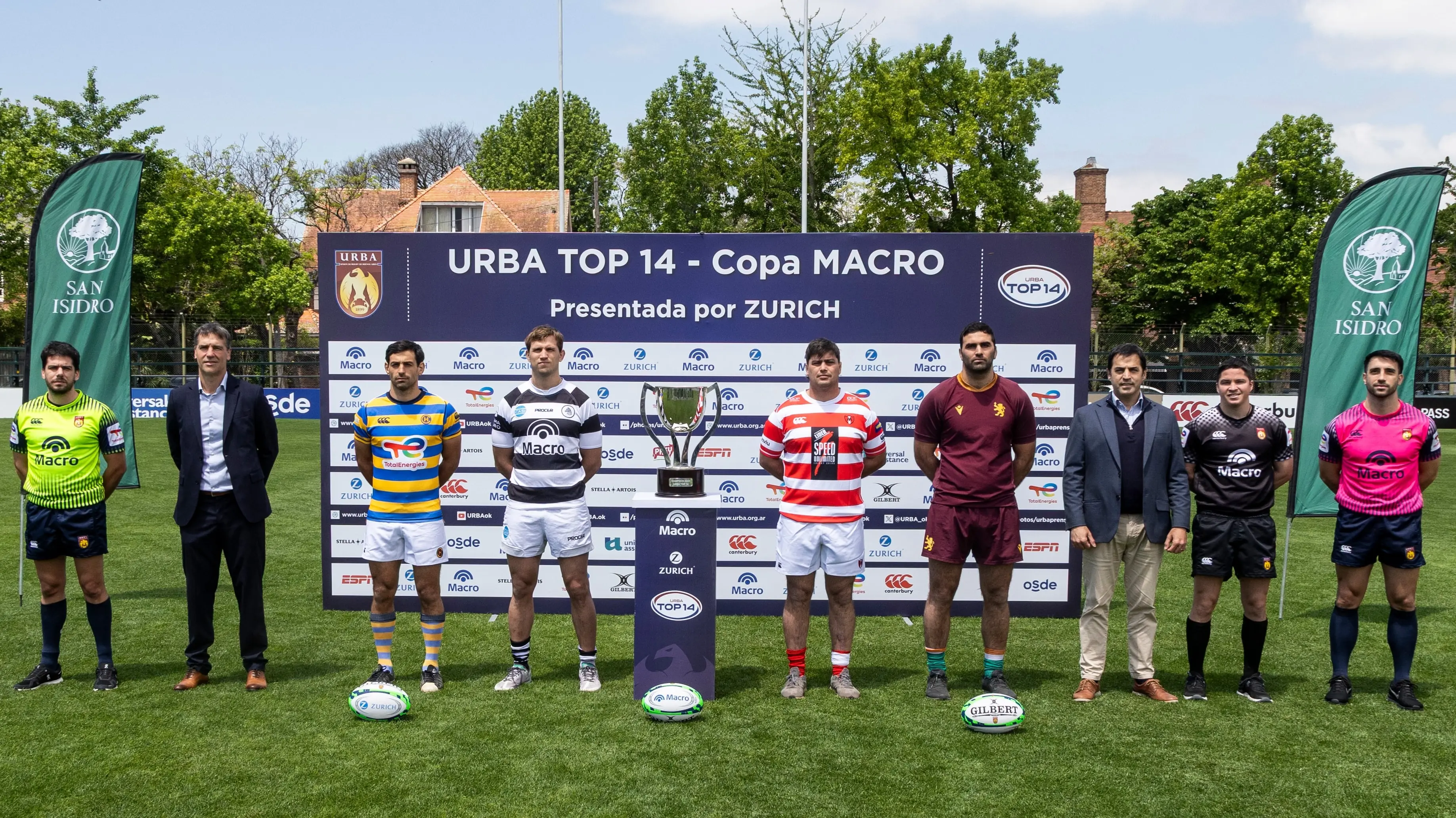 Lanzamiento de las Finales del URBA Top 14 Copa Macro presentada por Zurich