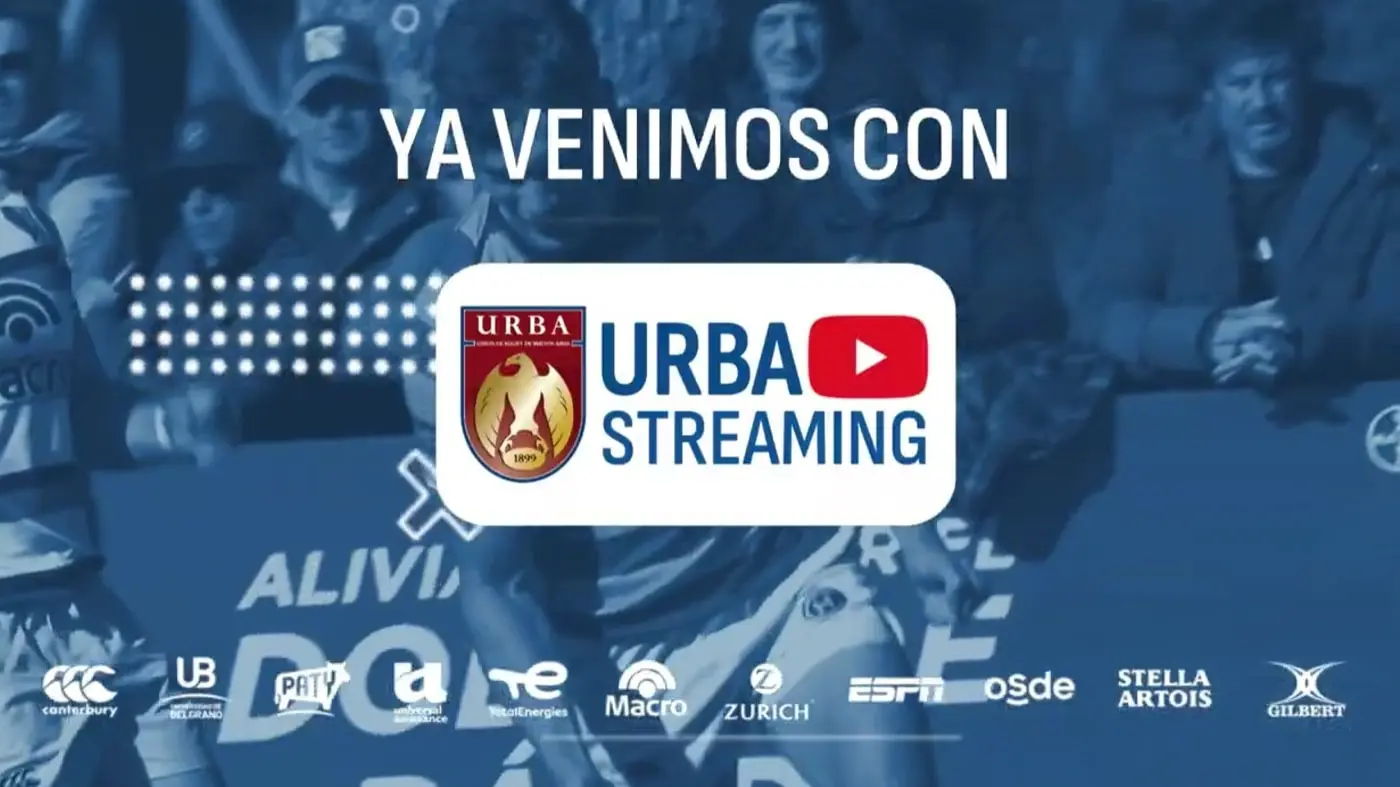 Se viene la primera transmisión de Streaming Oficial de la historia de la URBA