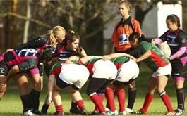 Se jugo la ultima fecha del rugby femenino