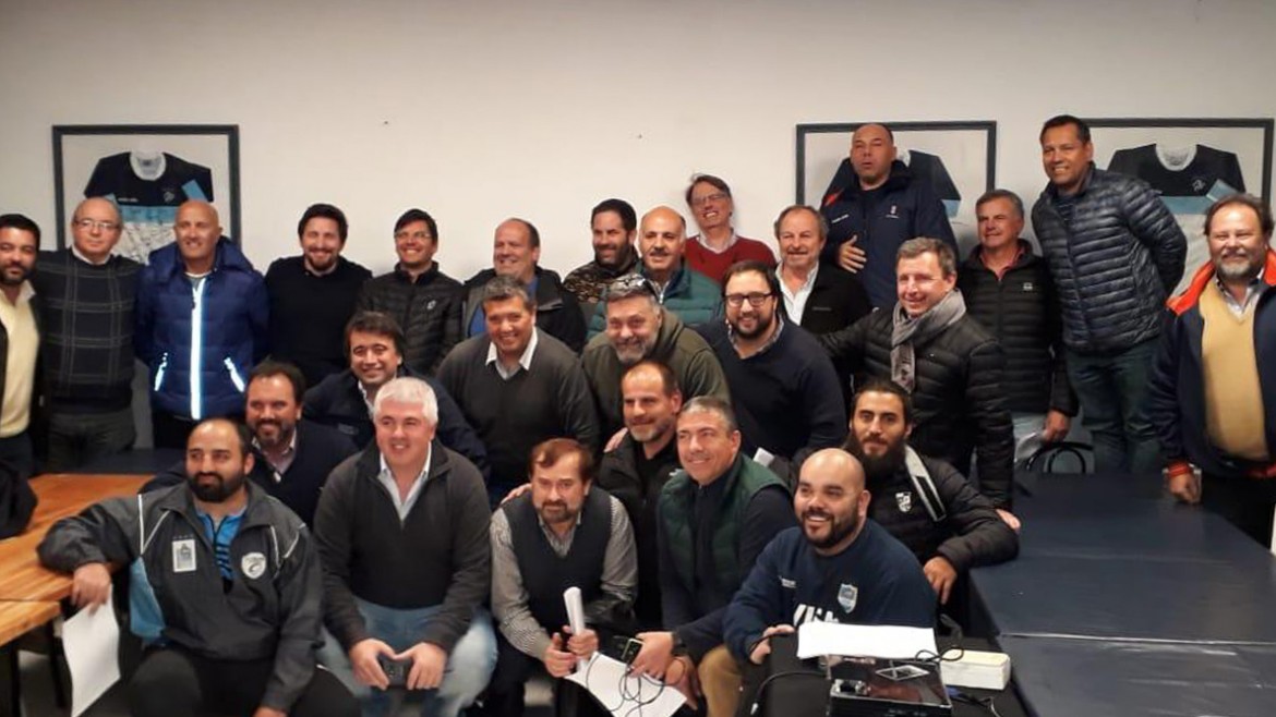 Reunión del CD URBA con clubes de Segunda, Tercera y Desarrollo, en el Club Argentino de Rugby