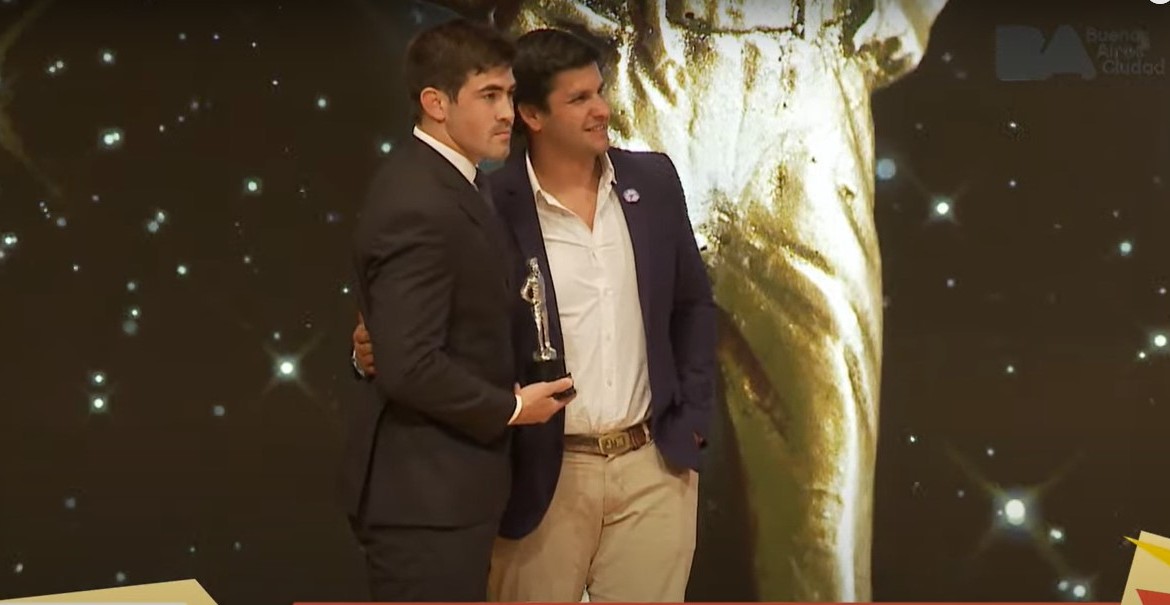 Segundo Pisani ganador en rugby del Premio “Jorge Newbery”